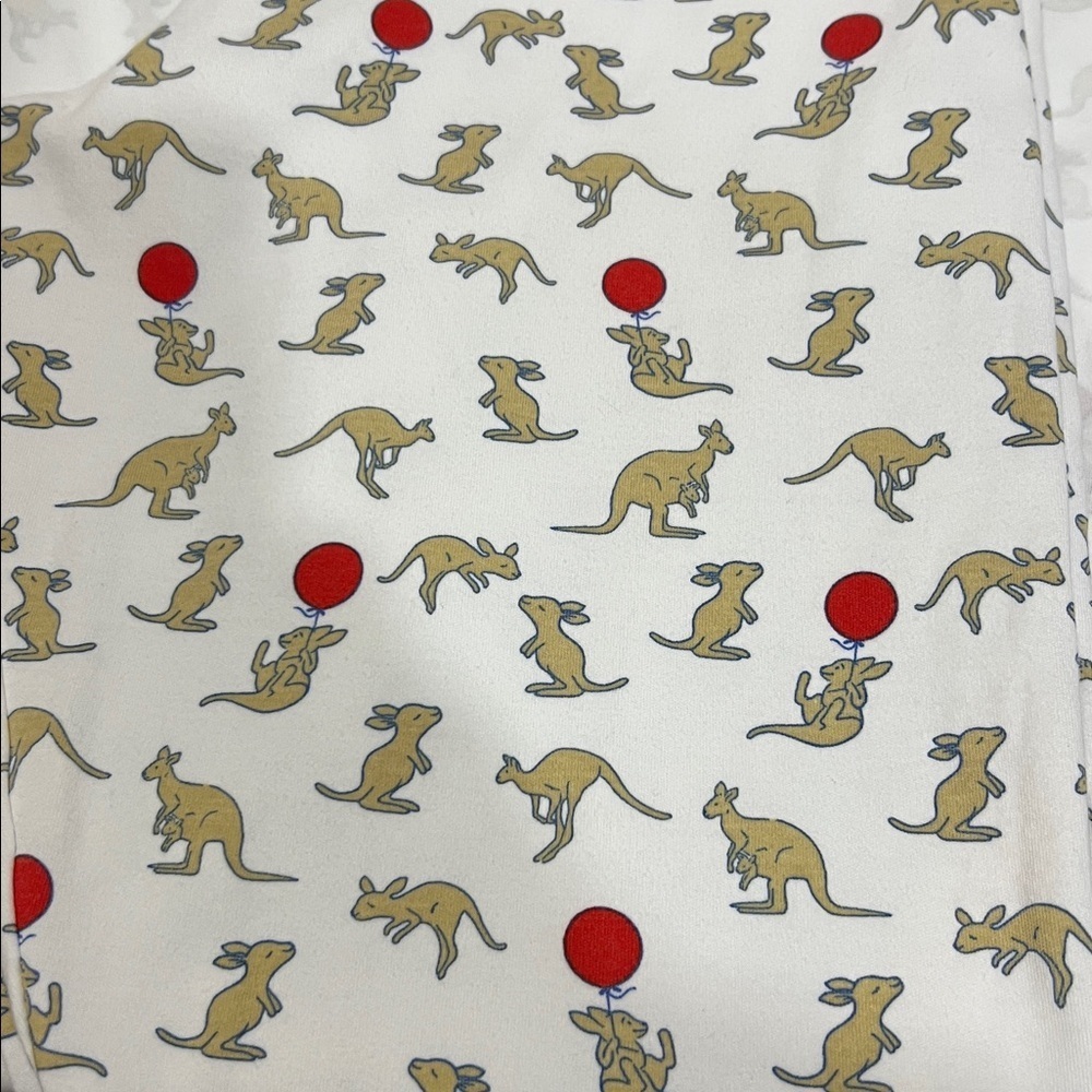 Roller Rabbit Lochie the Roo Pajama Set size XXS - Picture 2 of 15